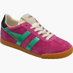 Gola Women's Fuchsia and Teal Sneakers